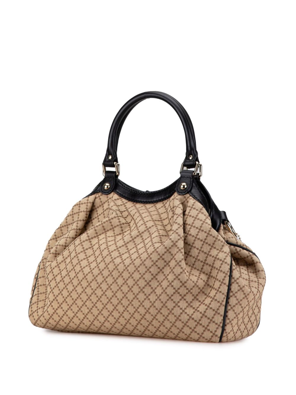 Gucci Pre-Owned 2000 Canvas Diamante Sukey tote bag - Bruin