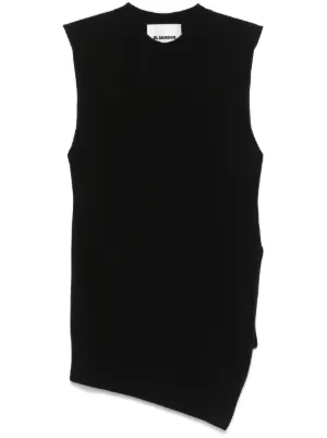 JIL SANDER VEST SHIRT BLACK 【新品・未使用】 JIL SANDER (ジルサンダー) VEST 20 / BLACK | Detail