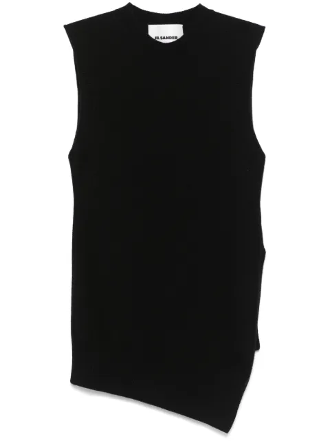 Jil Sander side-slits vest