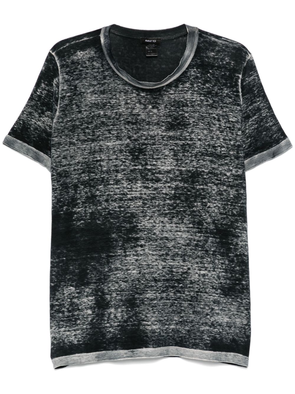 bleached-effect T-shirt