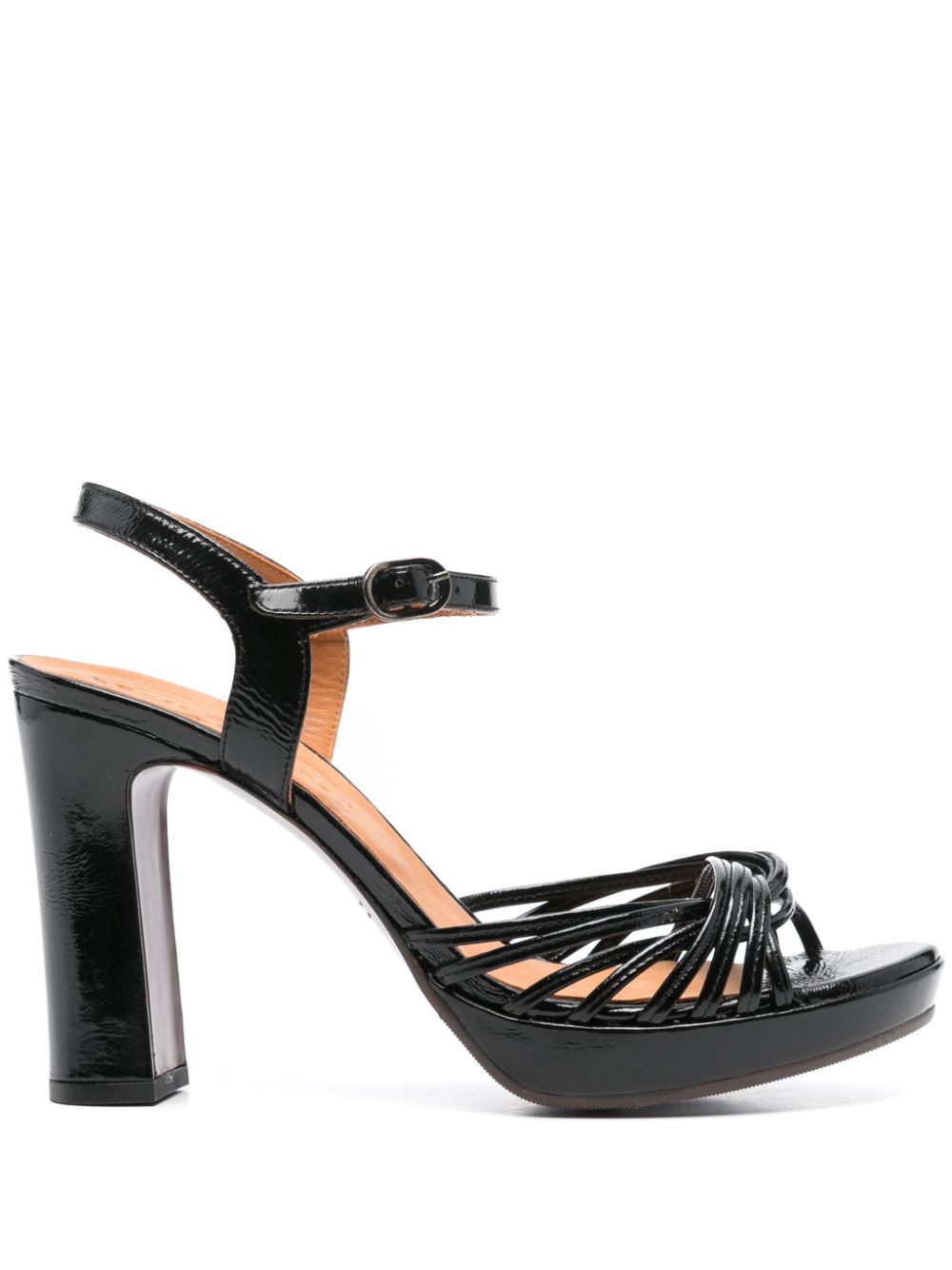 Chie Mihara 110mm Caneti sandals Black