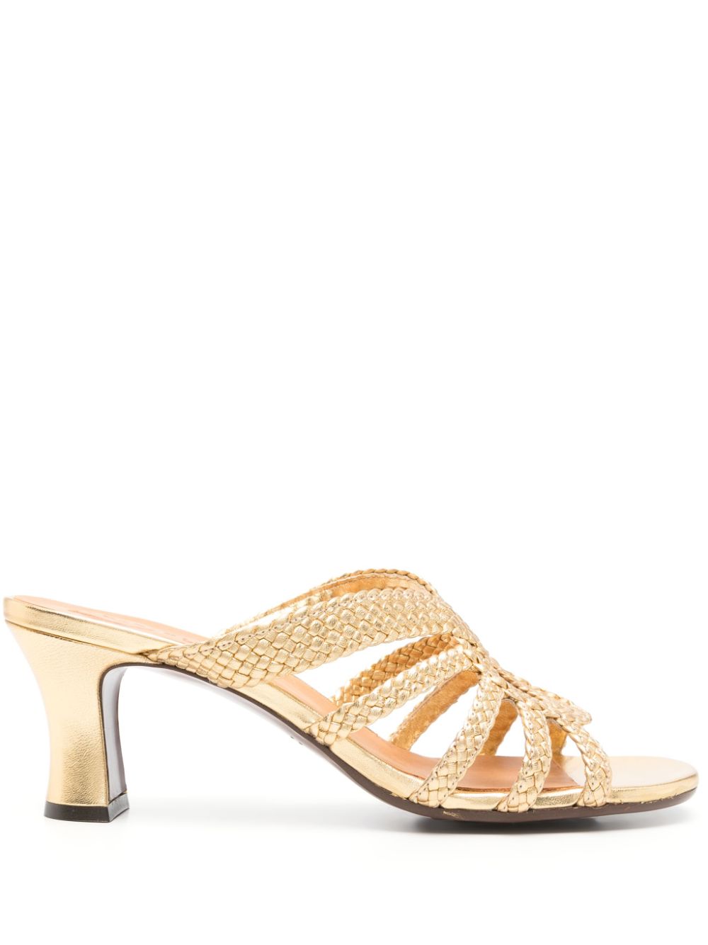 Chie Mihara 65mm Nalya sandals - Gold