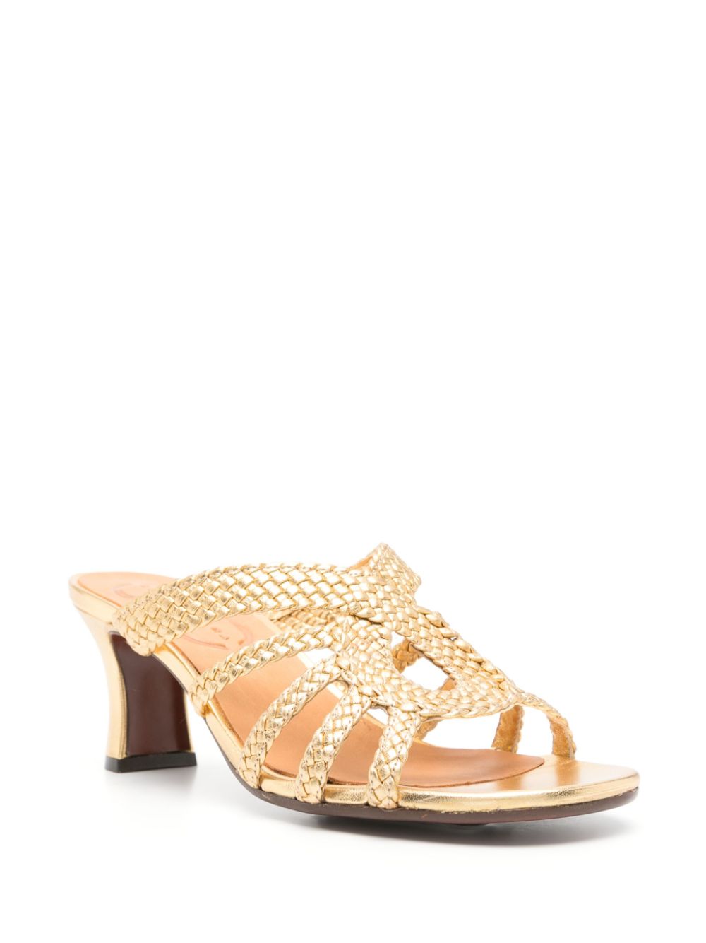 Chie Mihara 65mm Nalya sandals - Gold