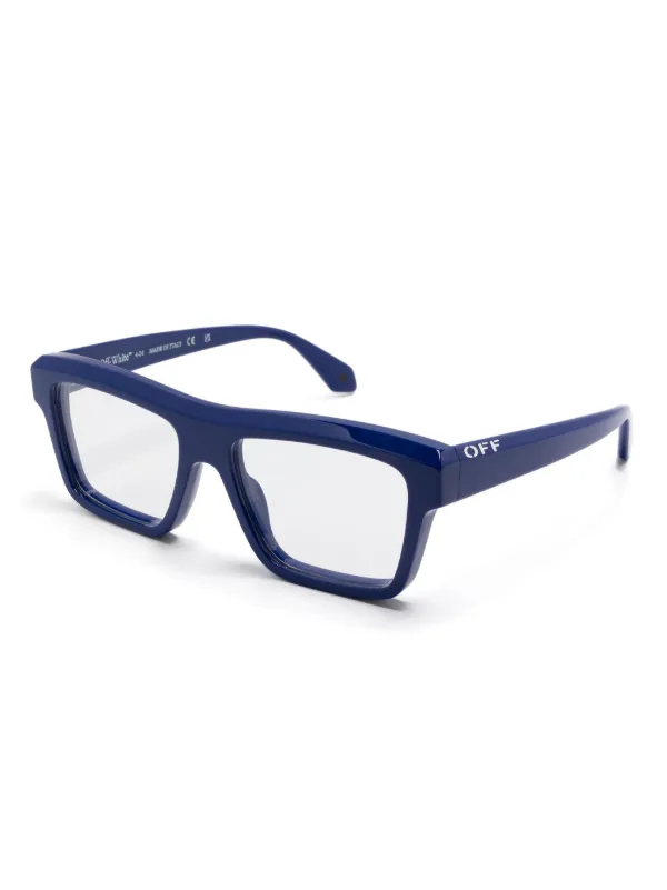 Off-White Eyewear 7H Glasses | Blue | FARFETCH BH