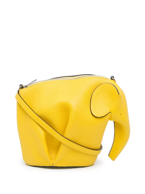 Loewe Pre-Owned bolsa crossbody Mini Calfskin Elephant 2016