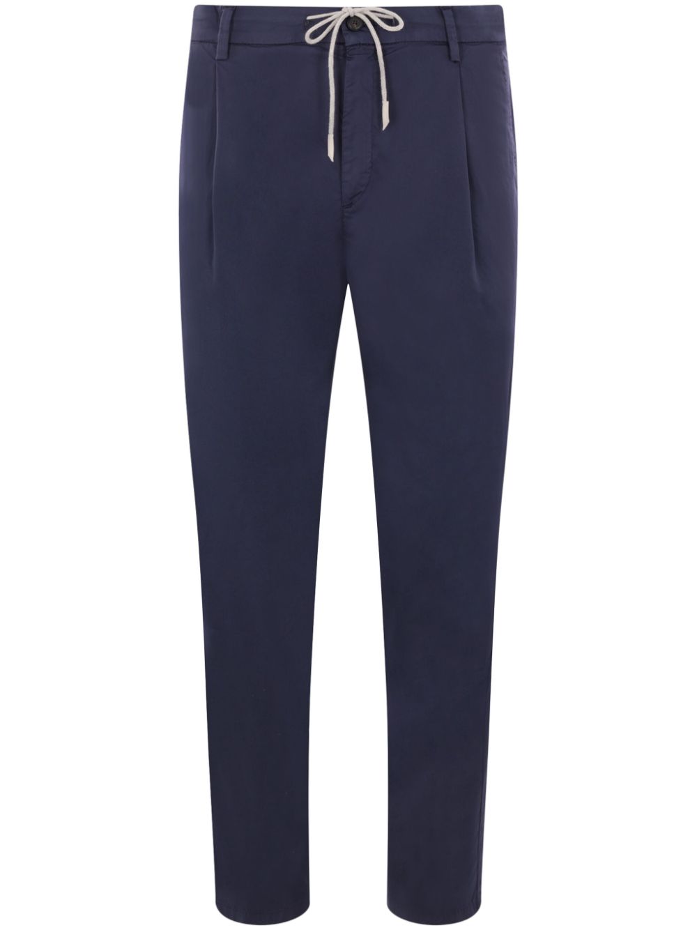 pleat-detail trousers