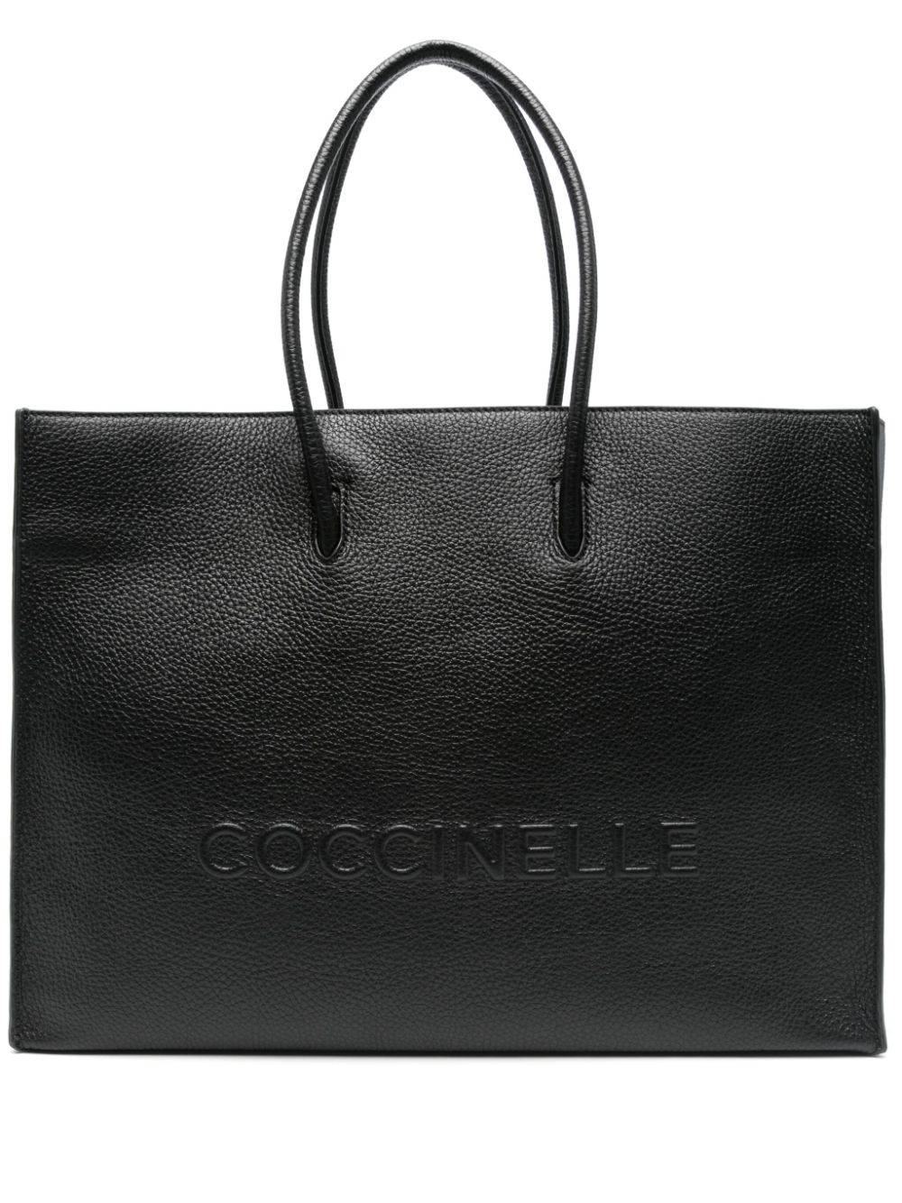 Coccinelle medium Myrtha tote bag - Black