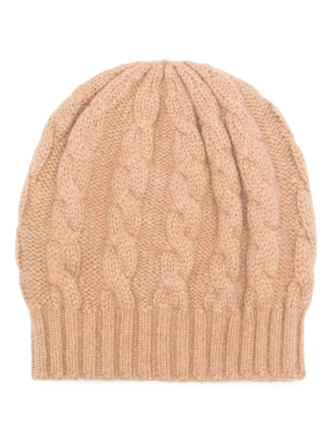 Blanca Vita gorro en tejido de ochos