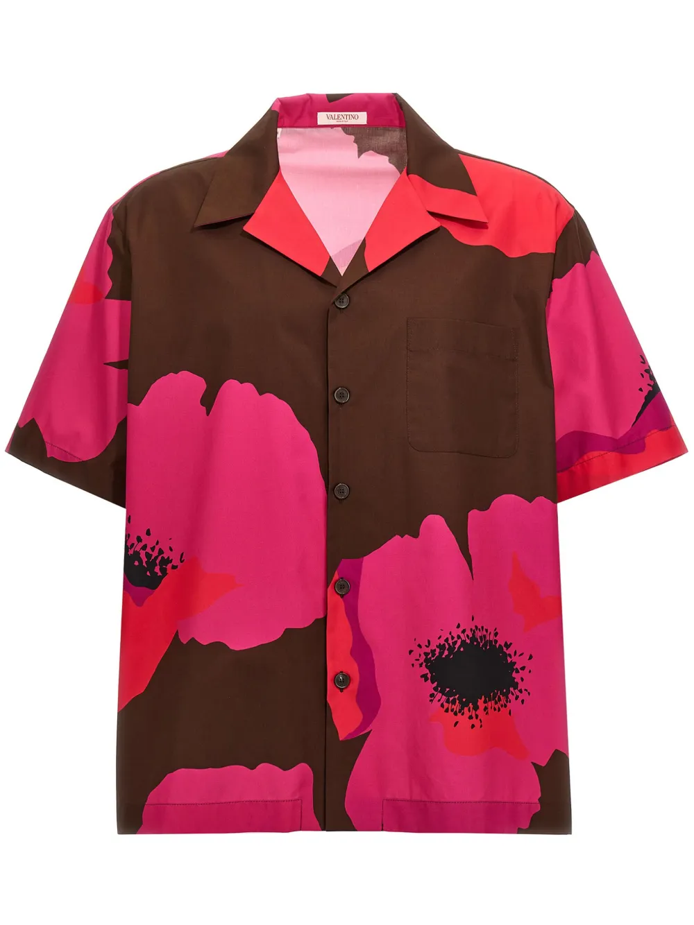 Valentino Garavani Flower Portrait シャツ - ピンク Valentino Garavani Flower Portrait シャツ - ピンク