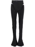 Mugler Illusion trousers - Black