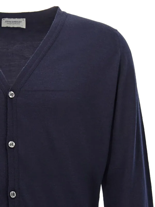 John Smedley Petworth Cardigan Blue FARFETCH PH
