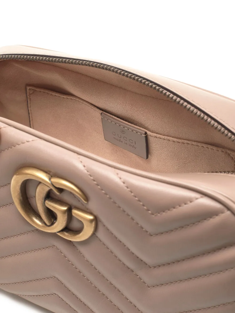 Gucci GG Marmont 2.0 crossbodytas Beige