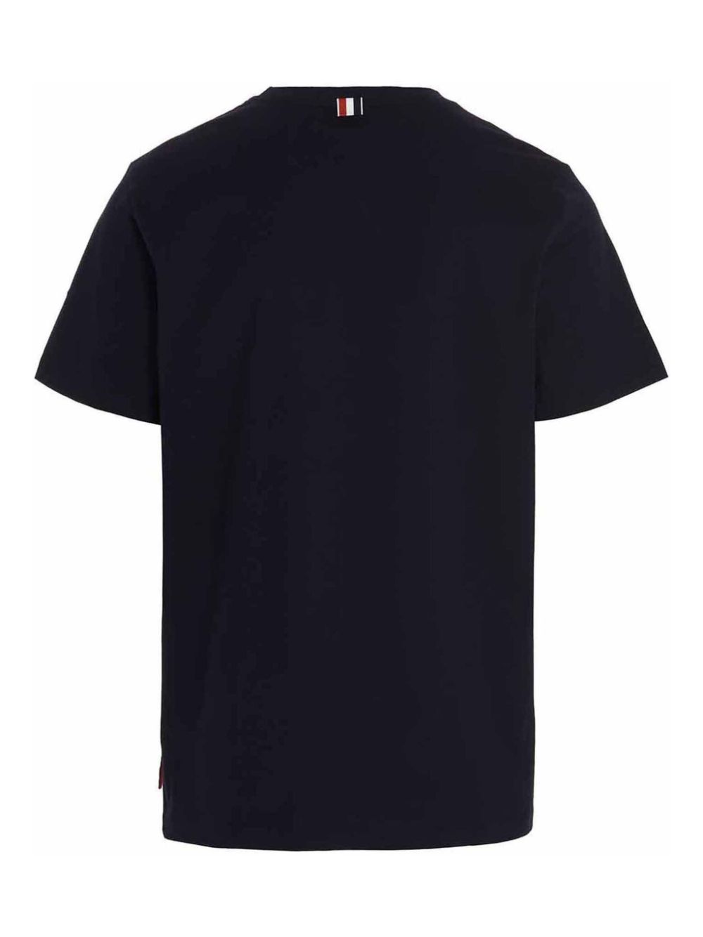 Thom Browne logo tag T-shirt - Blauw