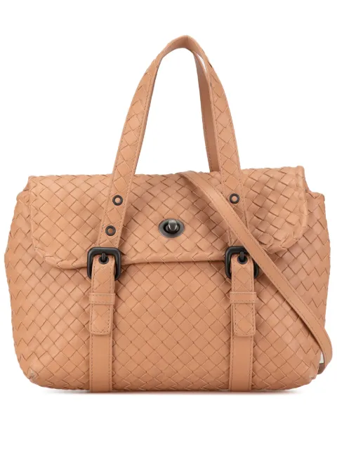 Bottega Veneta Pre-Owned 2012-2024 Intrecciato Flap satchel