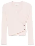 Victoria Beckham wrap cardigan - Pink