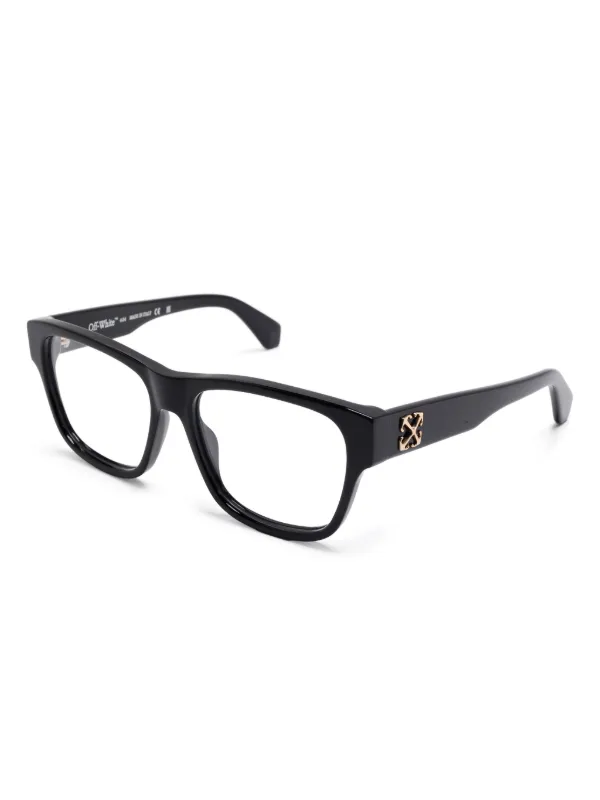 【送料&関税込】Off-White Eyewear Style 7d Glasses - Unisex Off-White Eyewear Style 7D Glasses | Black | FARFETCH VN