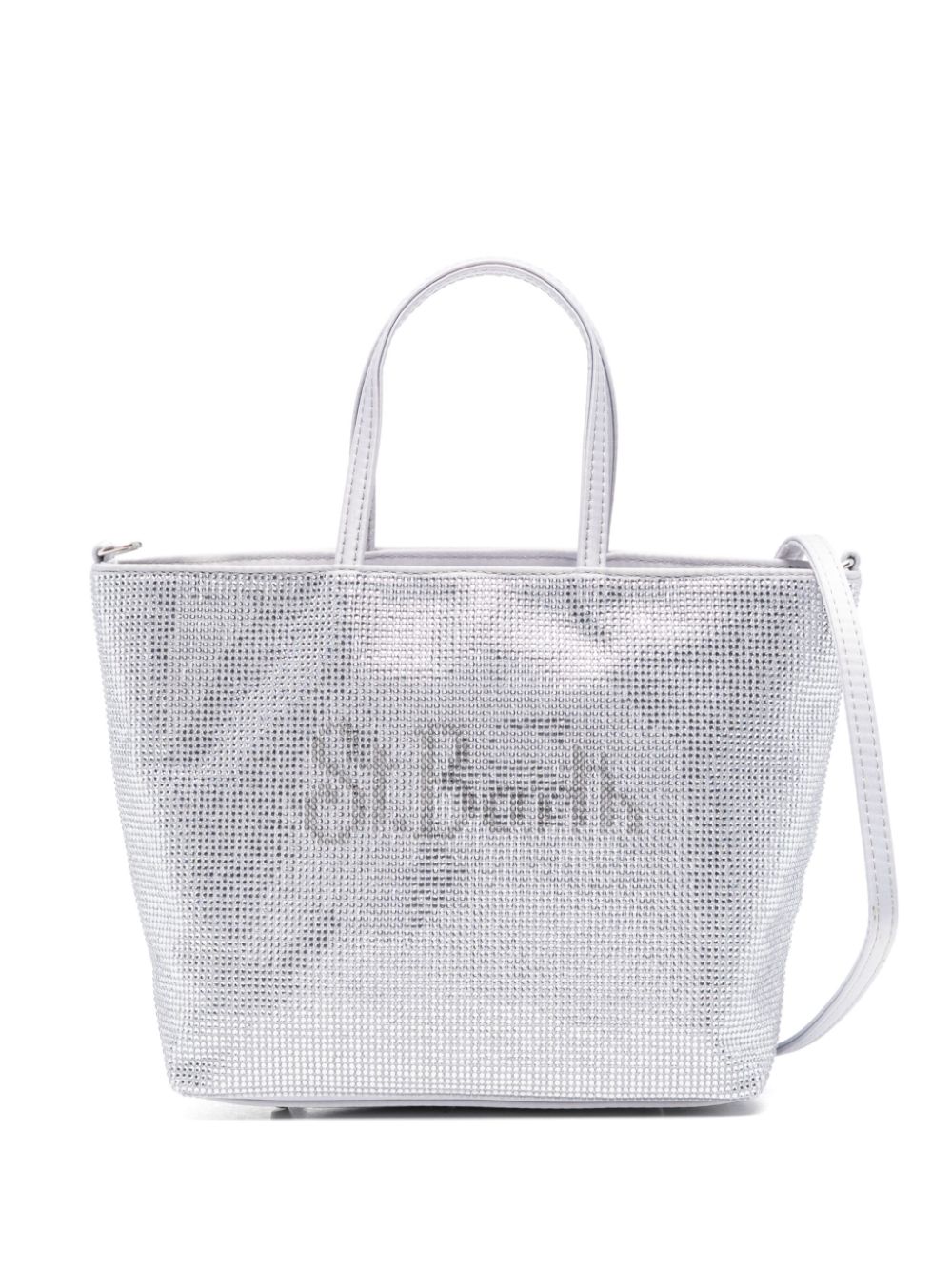 mini rhinestone tote bag