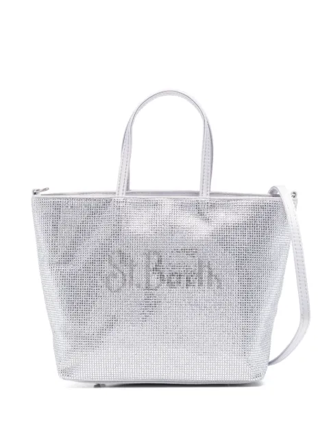 MC2 Saint Barth mini rhinestone tote bag