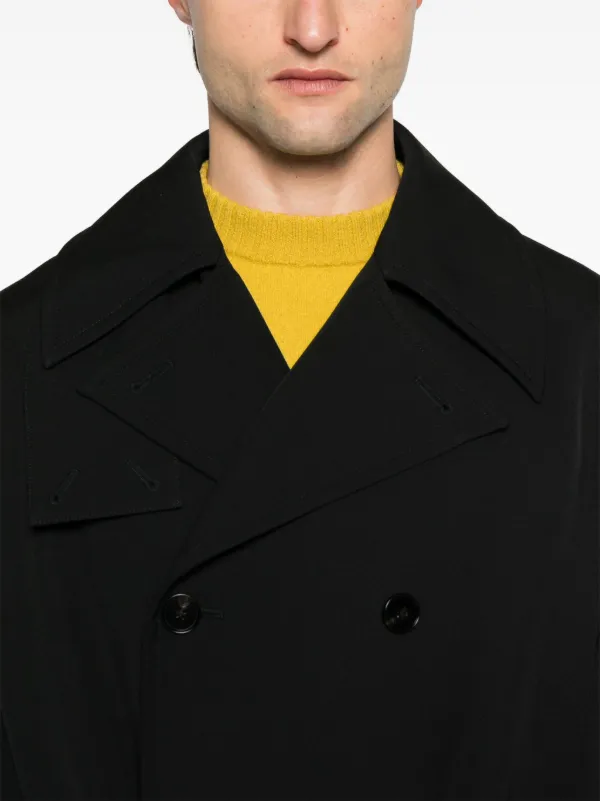ジルサンダー　スプリング ベルテッドコート 春秋 M相当　美品 Jil Sander ベルテッド コート | ブラック | FARFETCH JP