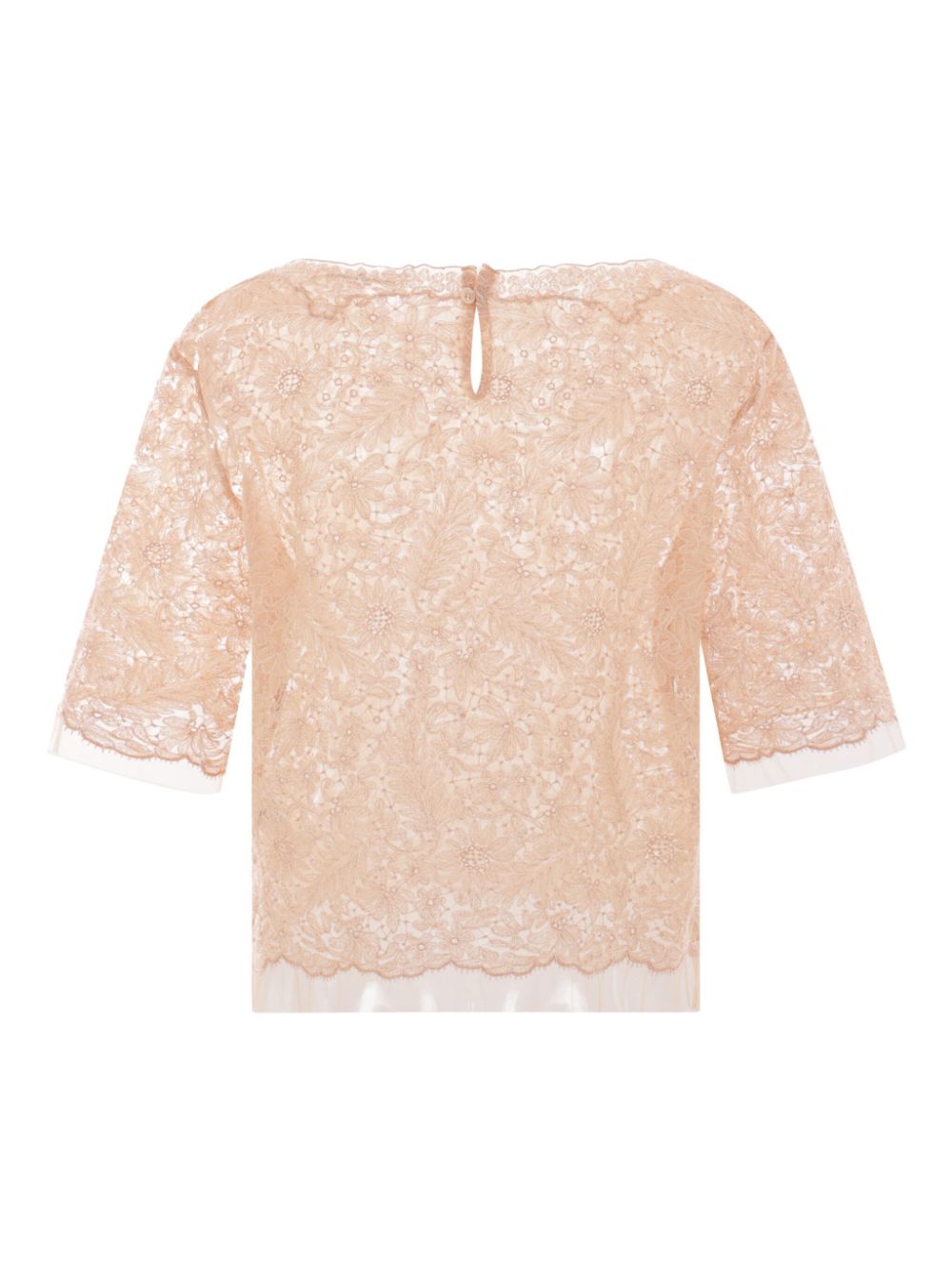 Ermanno Scervino floral blouse - Roze