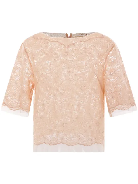Ermanno Scervino blusa con estampado floral