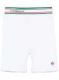 Casablanca seamless sports shorts - White