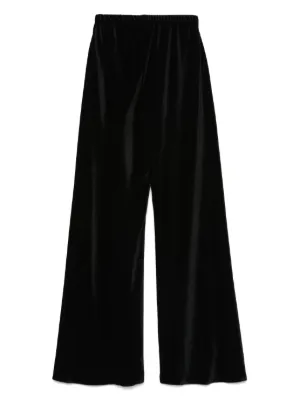 パンツ Blanca Vita High-Waisted Trousers With Pleats And Hidden Blanca Vita High-Waisted Trousers With Pleats And Hidden