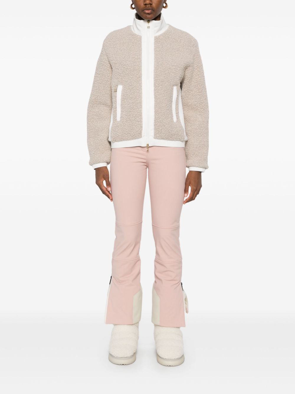 Moncler Grenoble water-repellent ski trousers - Roze