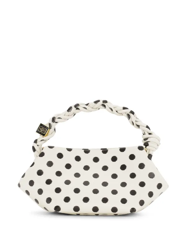 GANNI Mini Bou Crossbody Bag | White | FARFETCH GANNI Mini Bou Crossbody Bag | White | FARFETCH