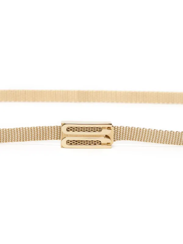 Victoria Beckham Micro Frame ベルト | ゴールドトーン