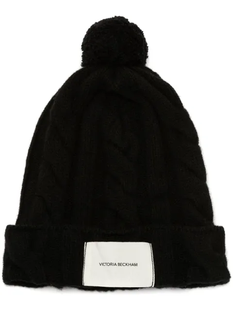Victoria Beckham cable-knit wool beanie