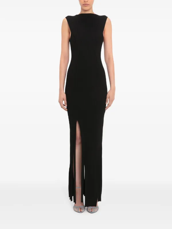 国内発送 【VICTORIA BECKHAM】ノースリーブ マキシドレス♪ Victoria Beckham ノースリーブ マキシドレス | ブラック
