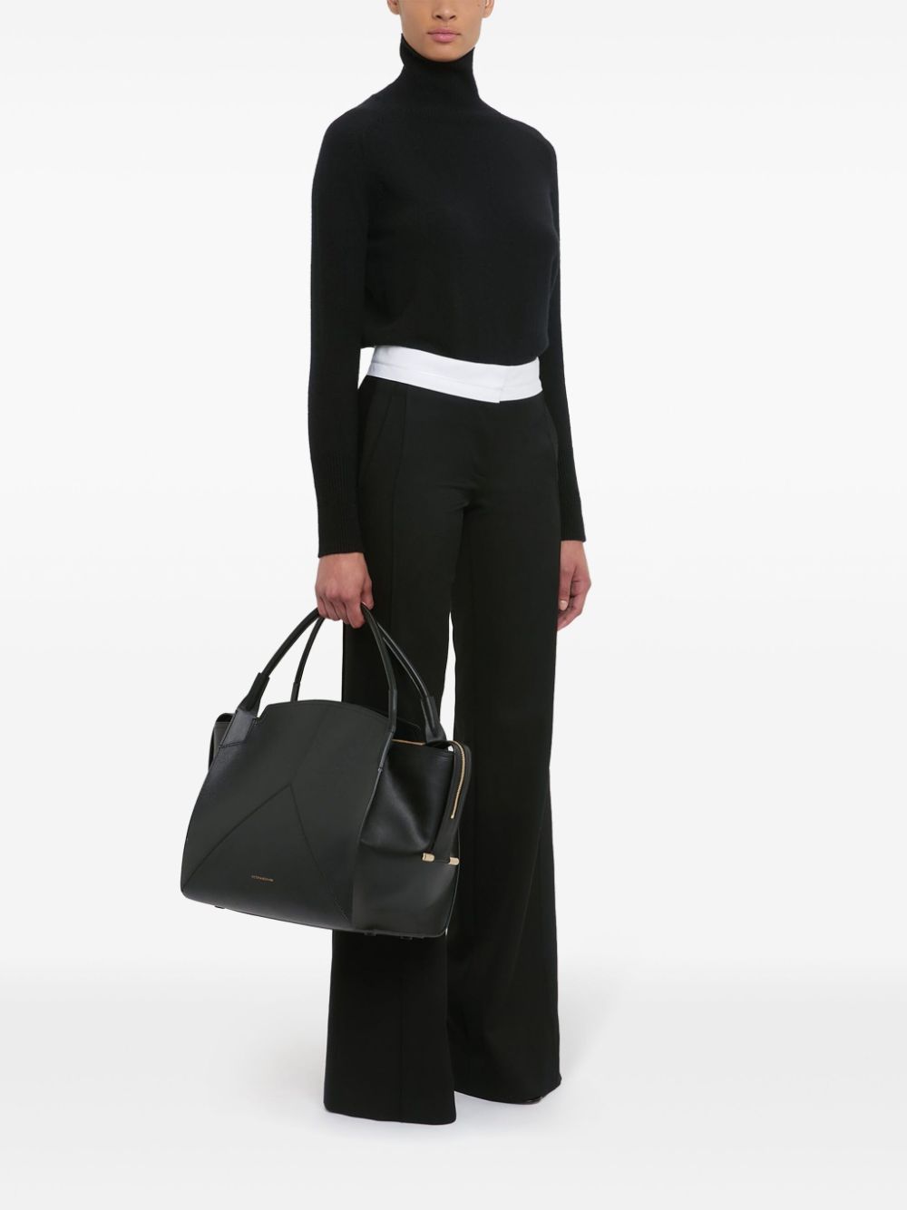 Victoria Beckham leather tote bag - Black