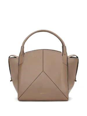 VICTORIA BECKHAM ラージレザートートバッグ Victoria Top Handle Bag In Black Leather – Victoria Beckham Inc