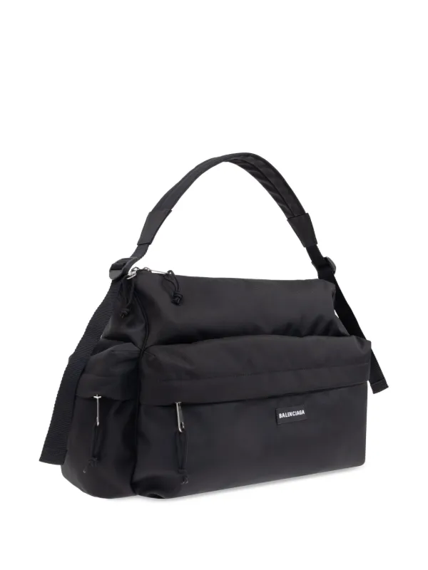 Balenciaga Medium Explorer Luggage Bag Black FARFETCH CA
