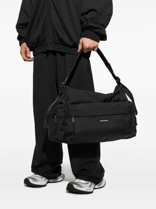 Balenciaga Medium Explorer Luggage Bag Black FARFETCH CA