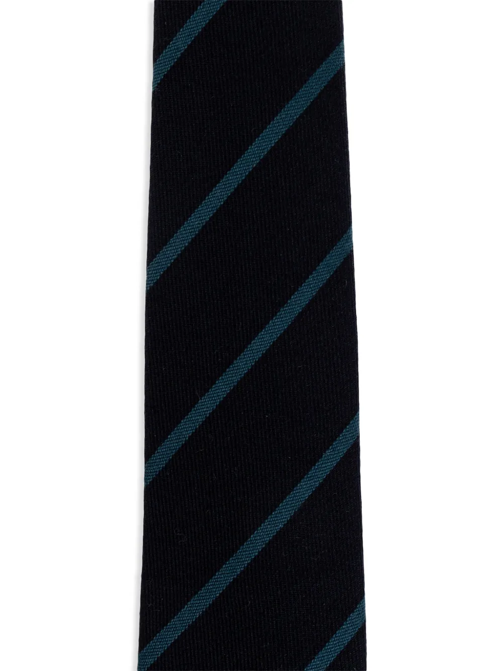 Paul Smith striped tie - Blauw