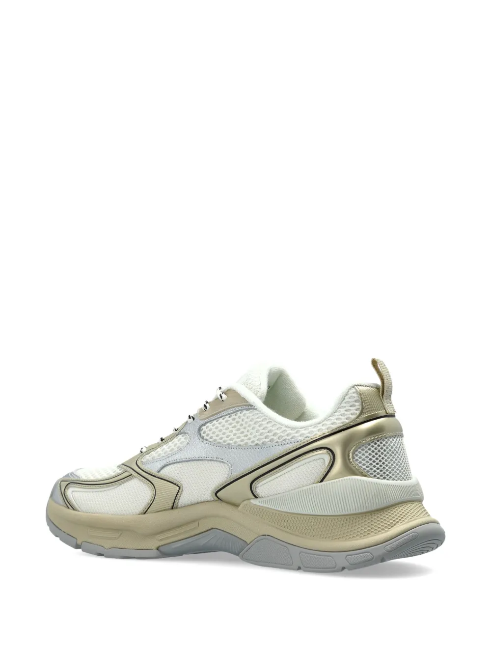 Ea7 Emporio Armani panelled sneakers Neutrals