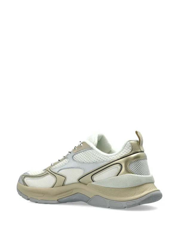 Ea7 Emporio Armani Panelled Sneakers | Neutrals | FARFETCH