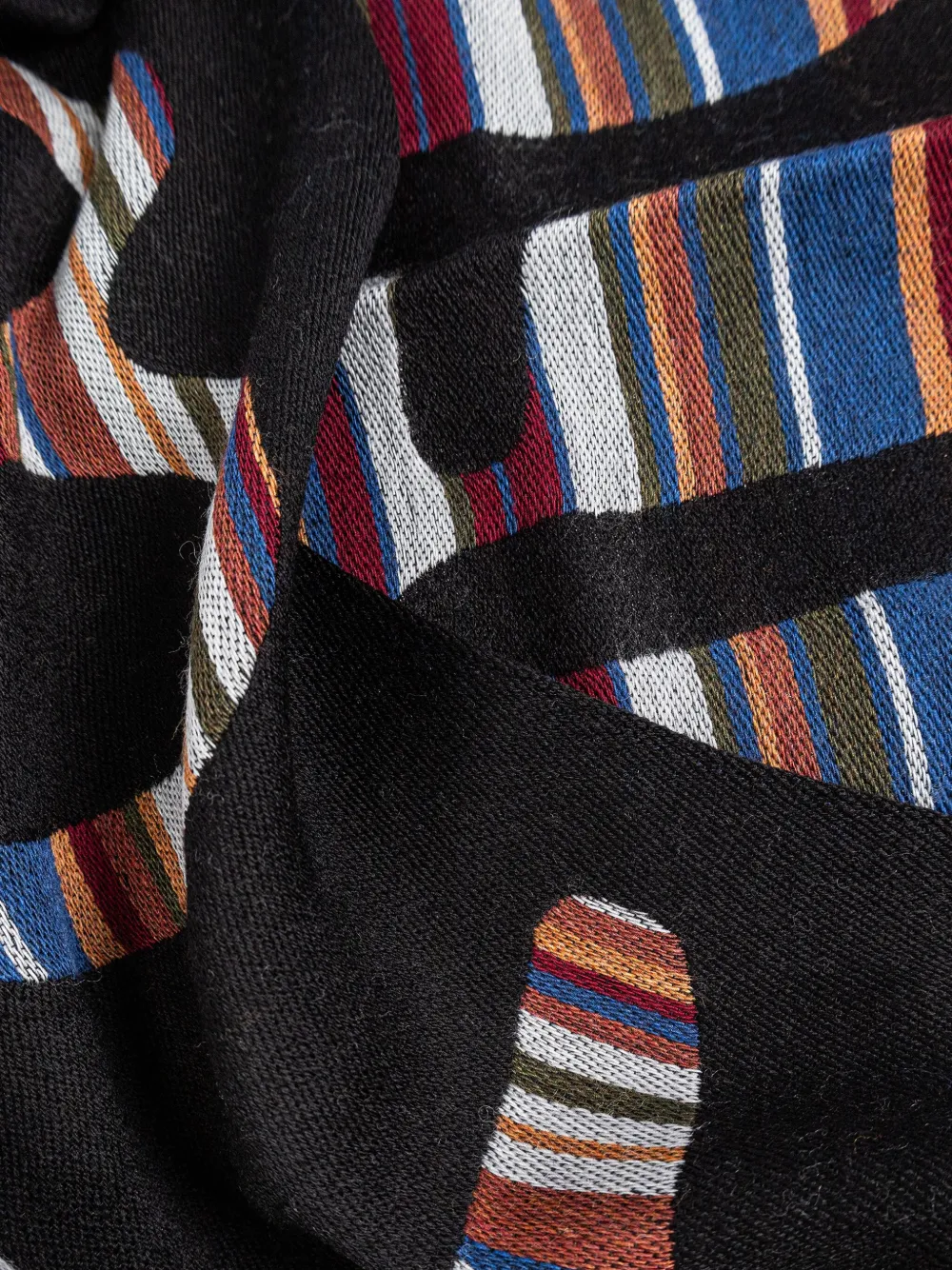 paulsmith Paul Smith Sjaal met logo-jacquard - Zwart