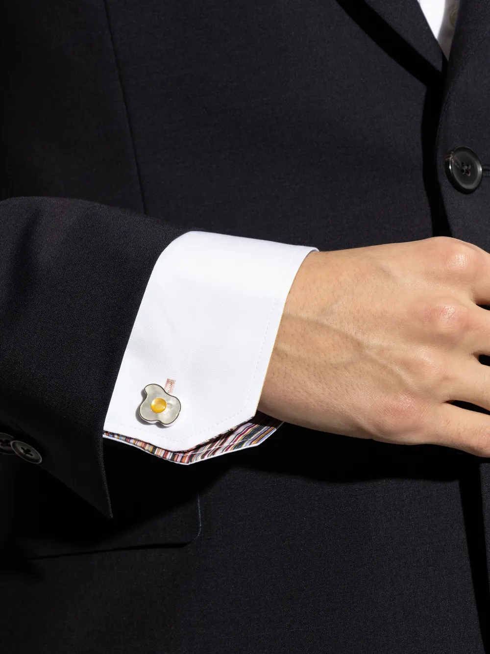 Paul Smith Manchetknopen met ei detail Zilver