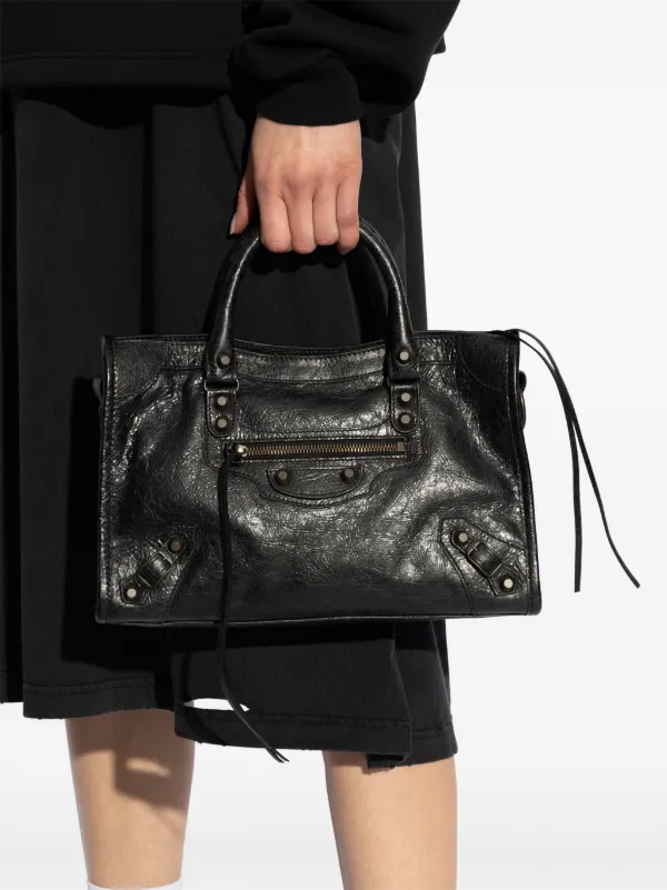 ☆韓国の人気☆【BALENCIAGA】☆SMALL VILLE TOTE BAG☆ Balenciaga Small Le City Tote Bag | Black | FARFETCH HK