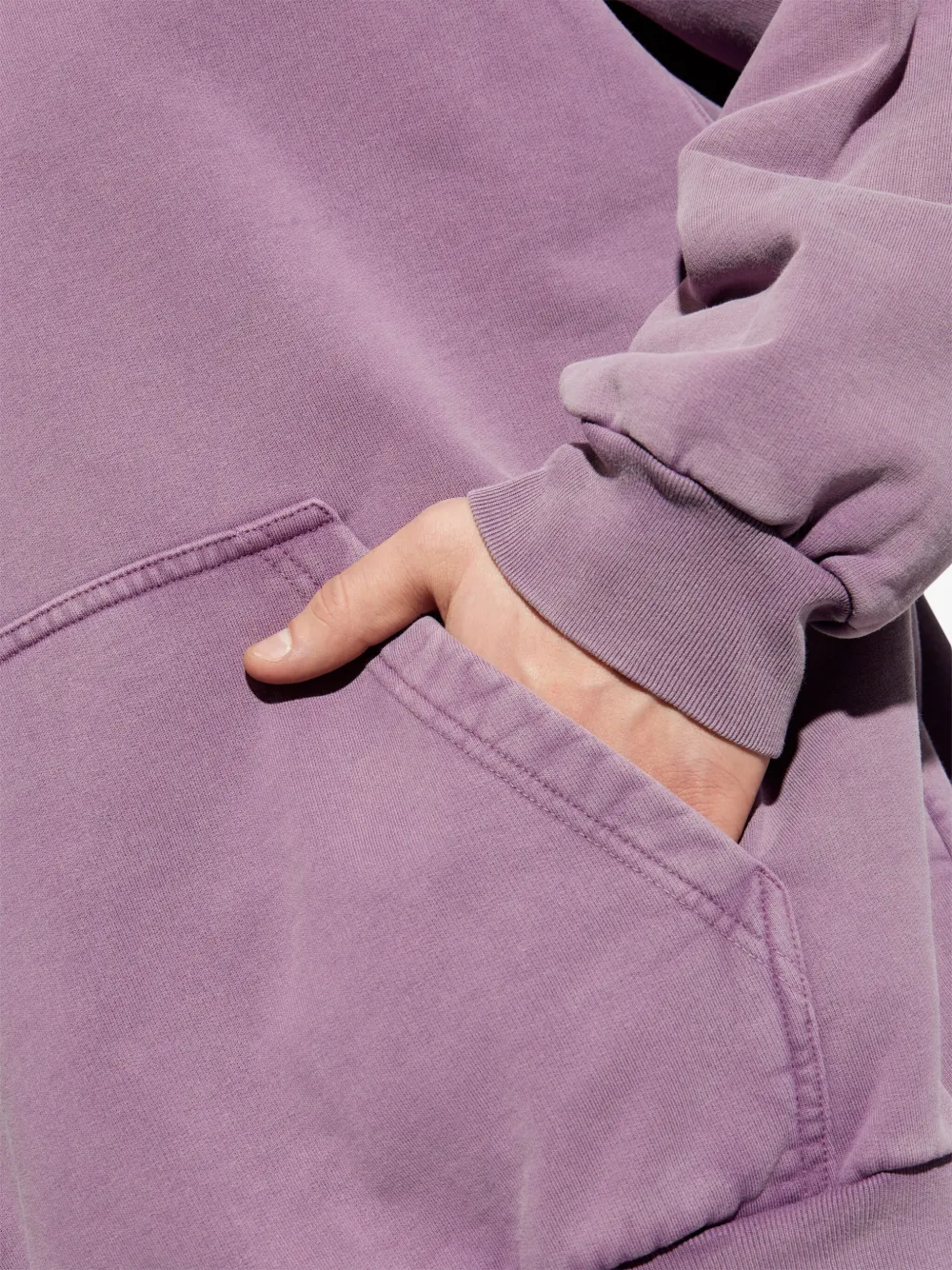 Balenciaga Hoodie met logoprint Paars