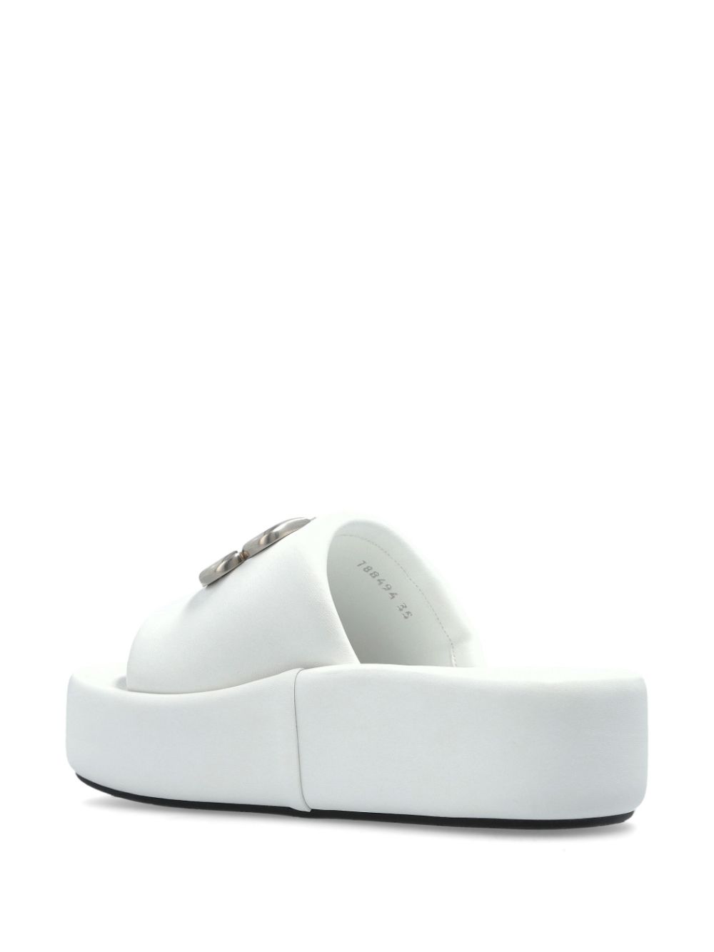 Balenciaga Rise slides White