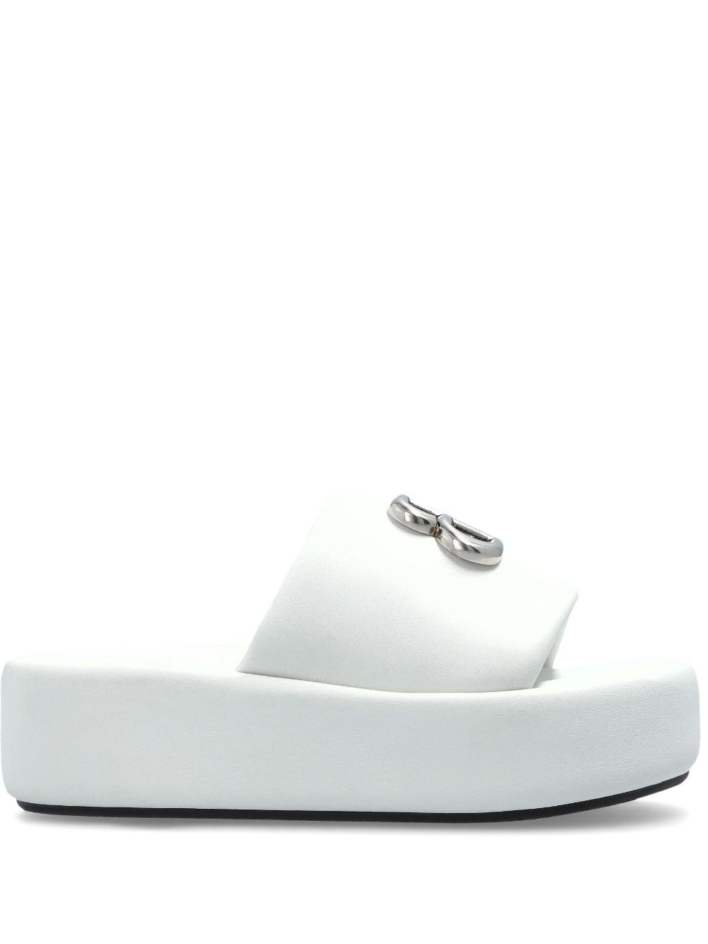 Balenciaga Rise slides White