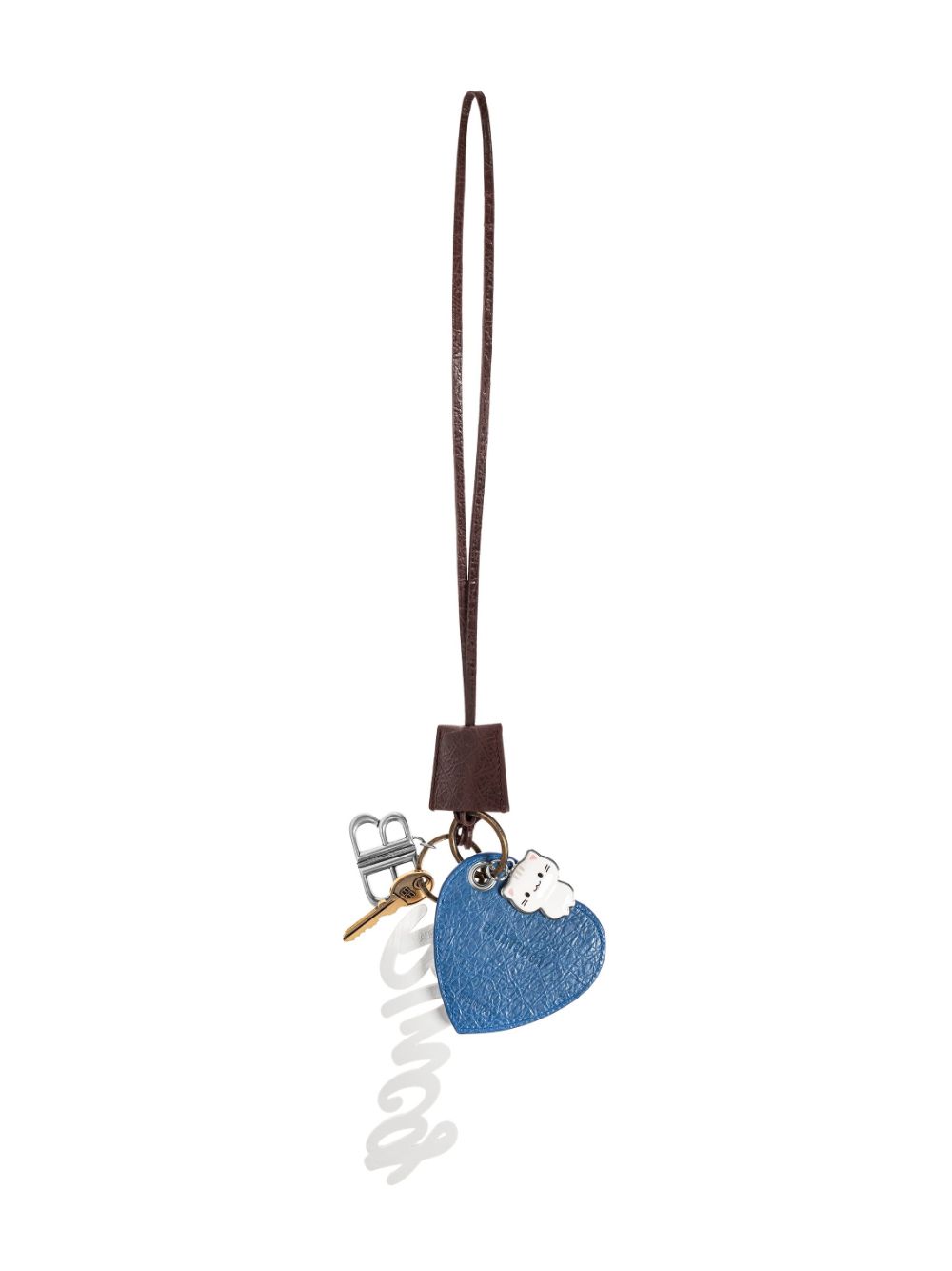 Balenciaga Le City Charm keyring - Bruin