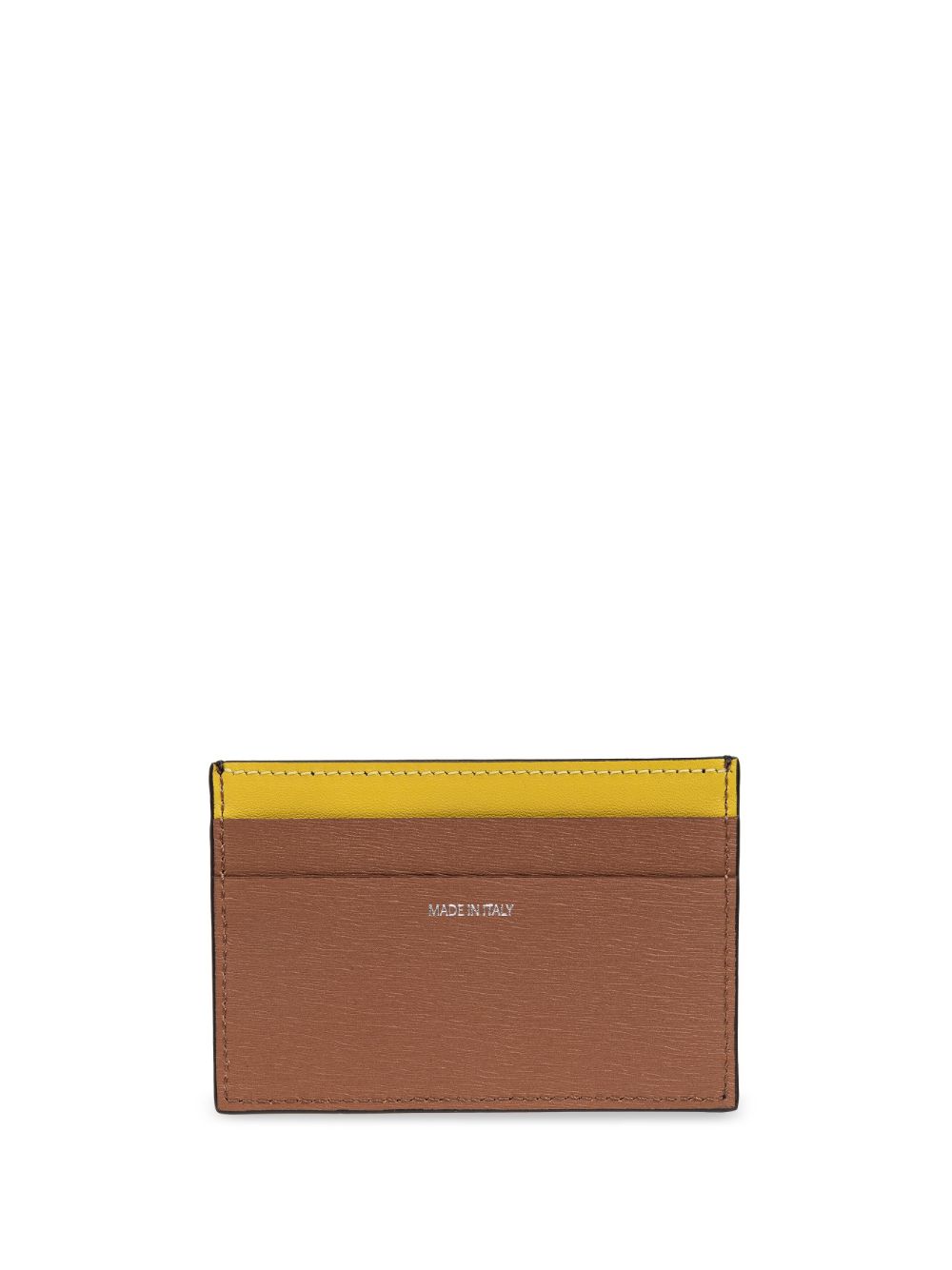 Paul Smith colour-block cardholder - Bruin