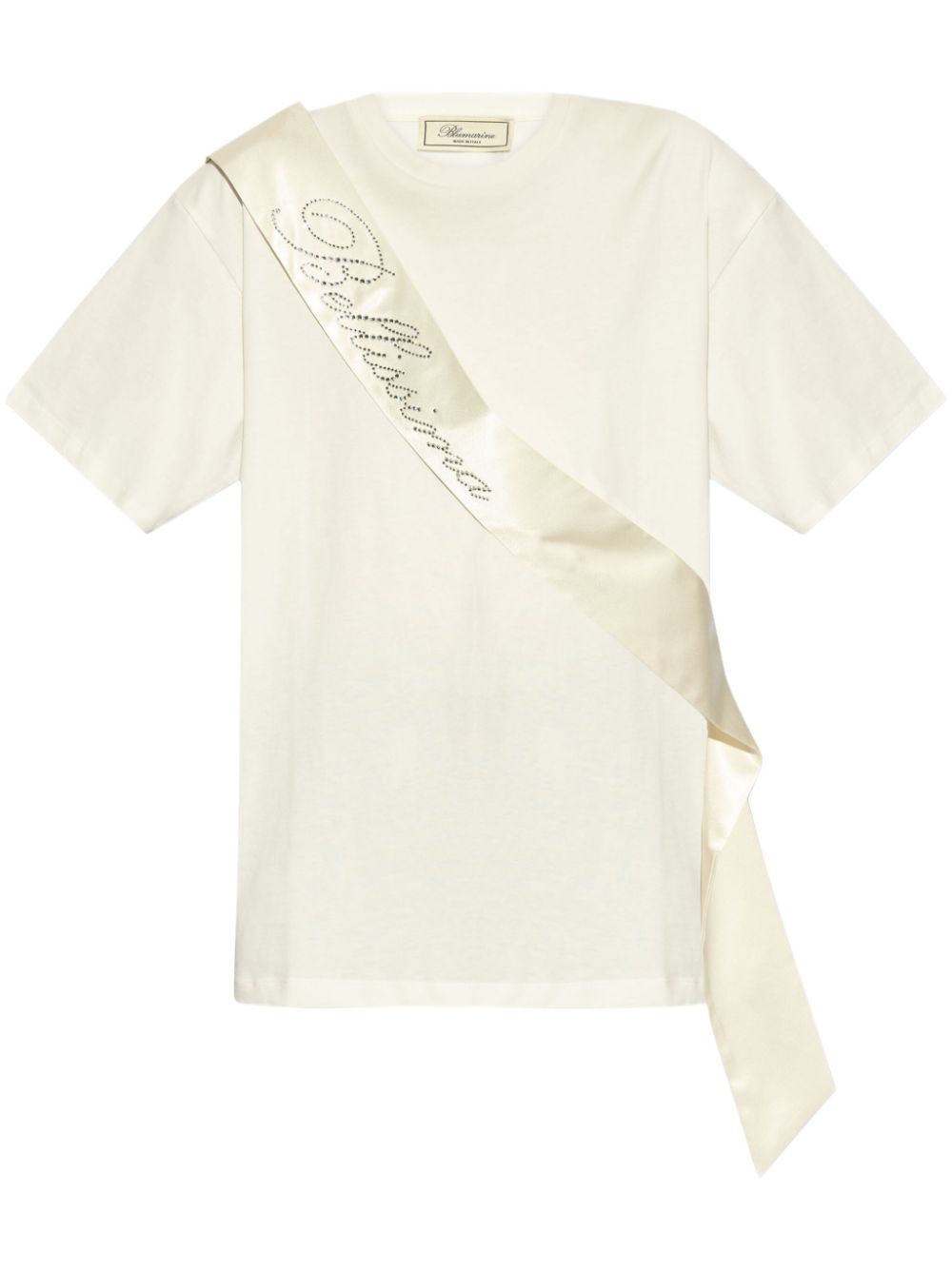 logo-embellished T-shirt