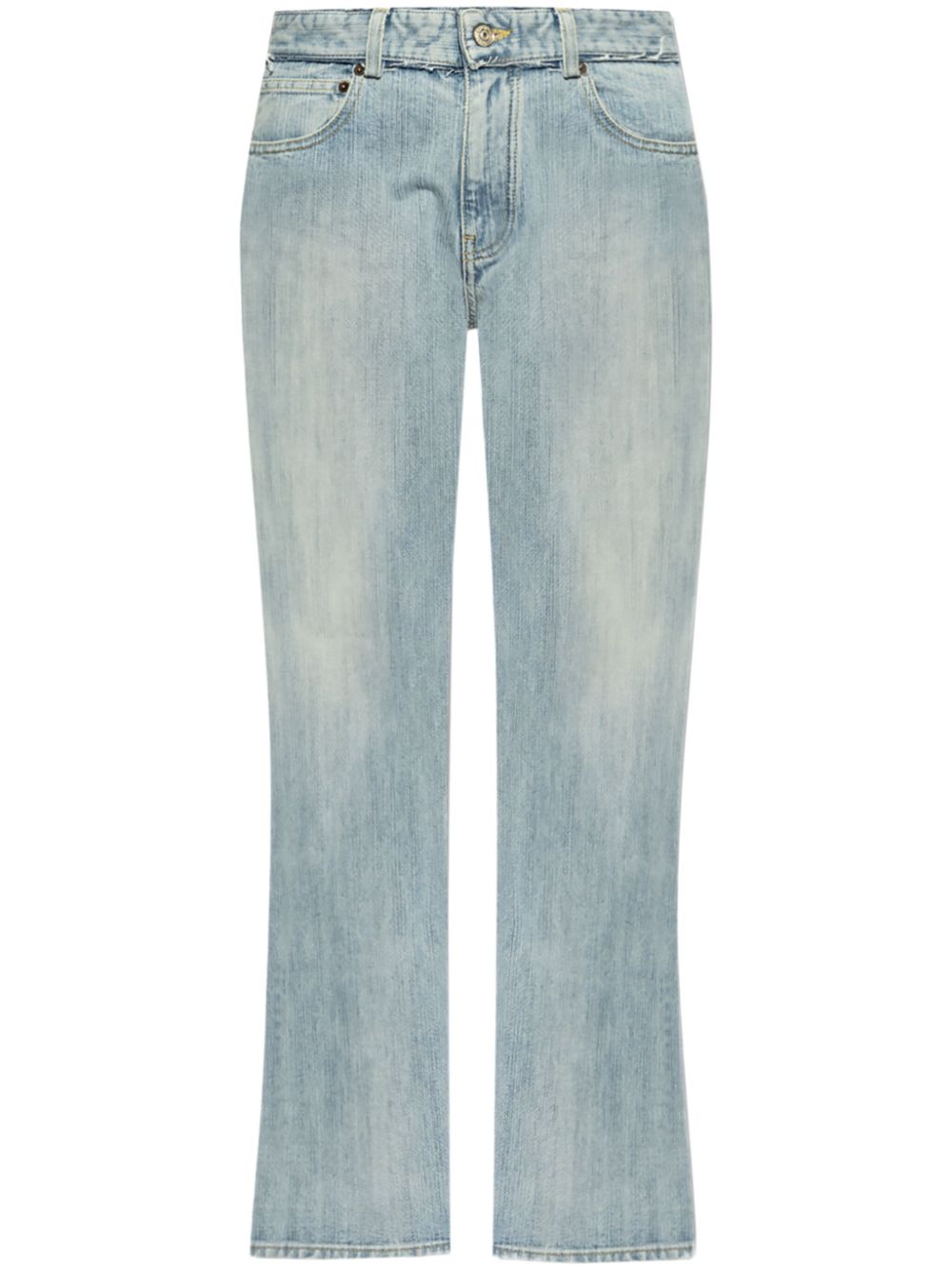 Balenciaga straight-leg jeans Blauw