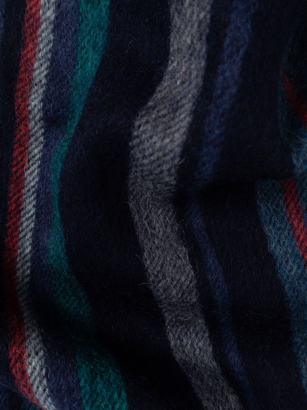 Paul Smith Trent Striped scarf - Blauw